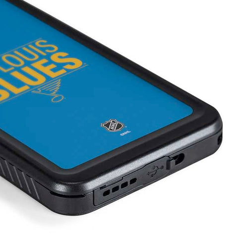NHL St. Louis Blues Lineup Galaxy S24 Plus Waterproof Case